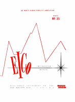 Eico HF-35 - Owners Manual 